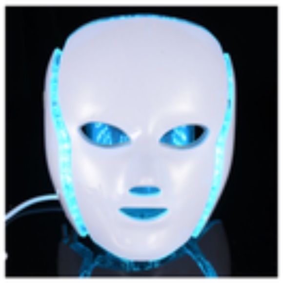 7 Color LED mask Photon light Rejuvenation therapy facial skin care mask/neck - Picture 8 of 16
